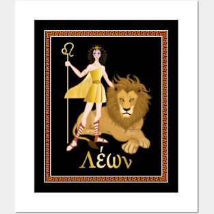 Horoscope Goddess-Leo Posters and Art